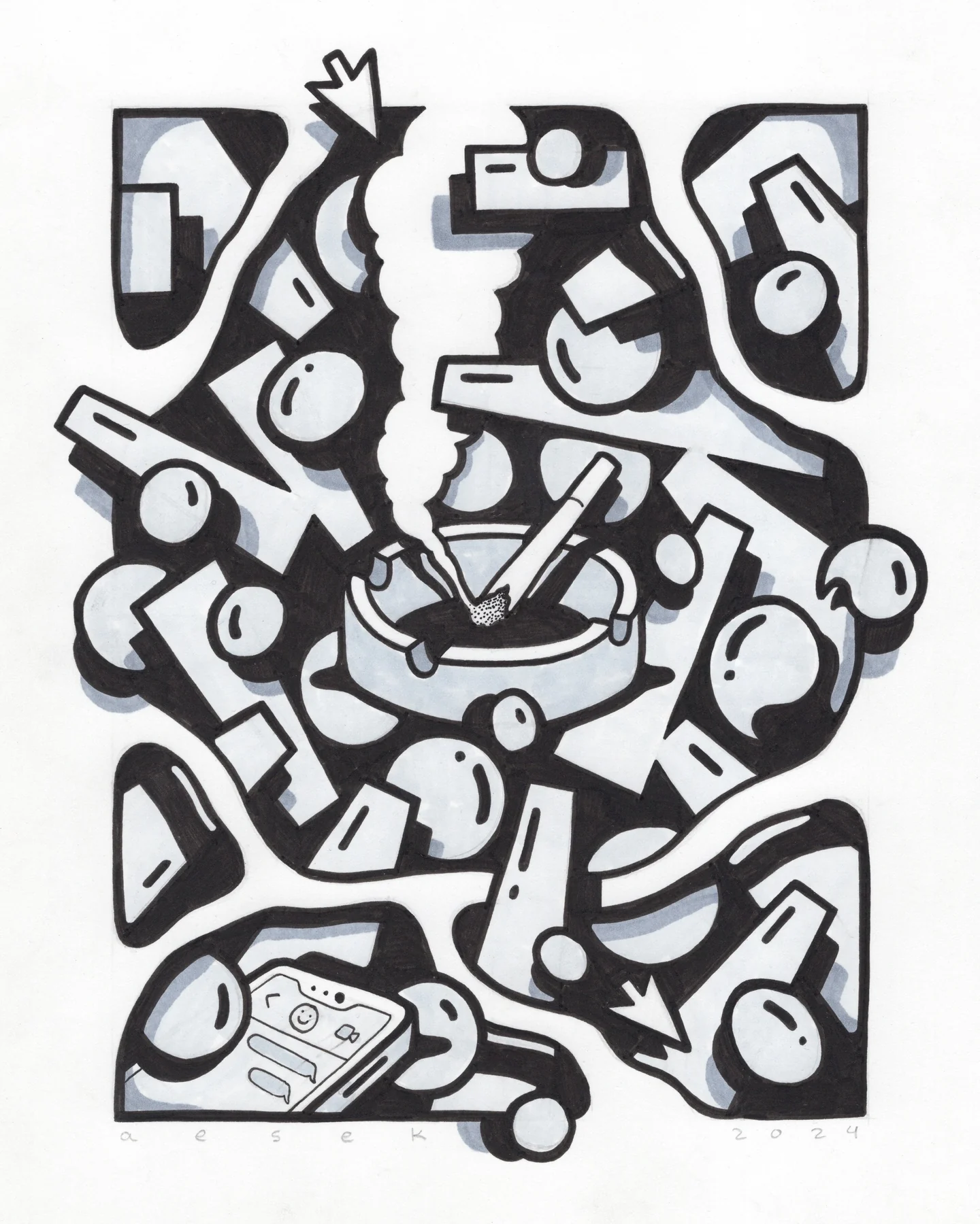 Untitled &mdash; ABV Gallery Drink and Doodle Vol 118