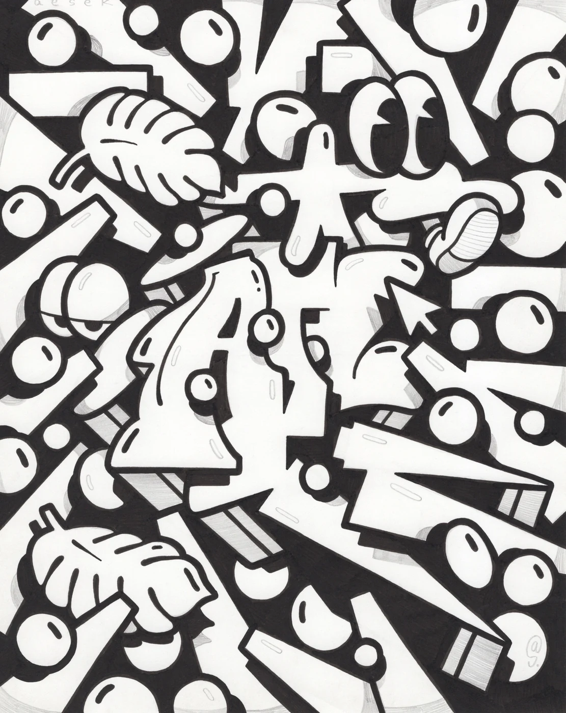 Untitled &mdash; ABV Gallery Drink and Doodle Vol 121