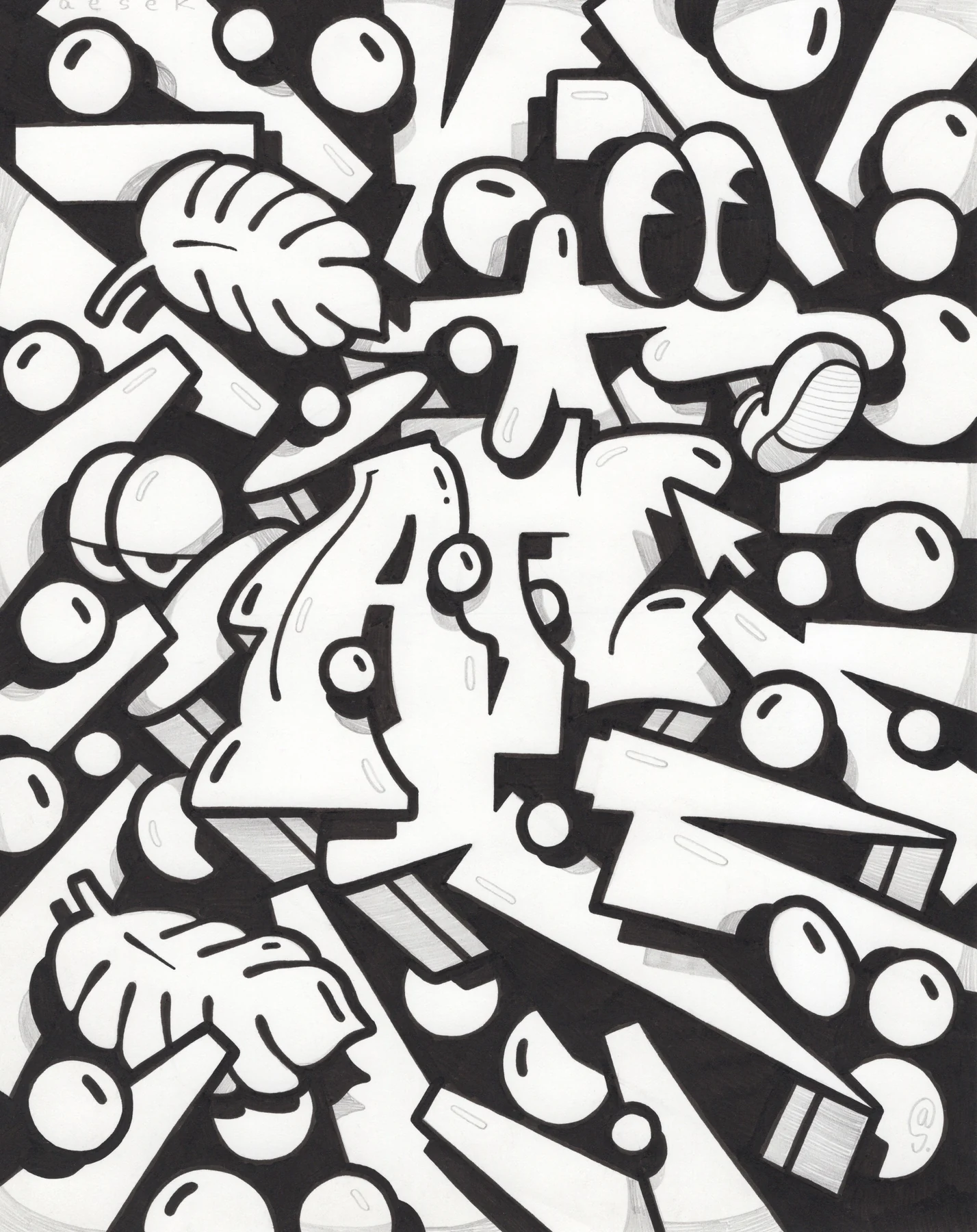 Untitled &mdash; ABV Gallery Drink and Doodle Vol 121